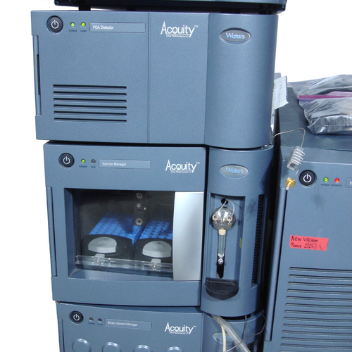 Waters Acquity UPLC System PDA TQ Detector Sample Manager Binary Solvent