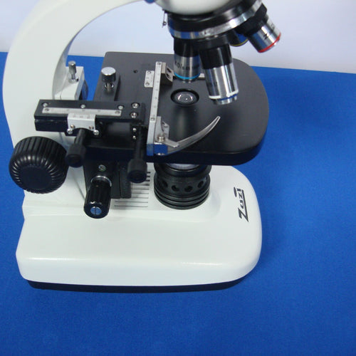 ZUZI BINOCULAR MICROSCOPE 4/0.10 10/0.25 40/0.65 OIL 100/1.25