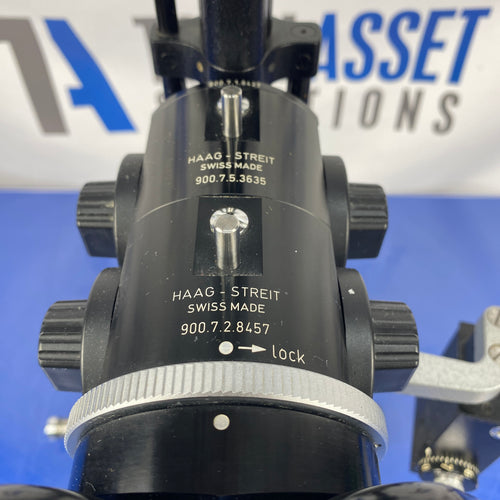 Haag Streit 900 Slit Lamp with Tonometer Microscope