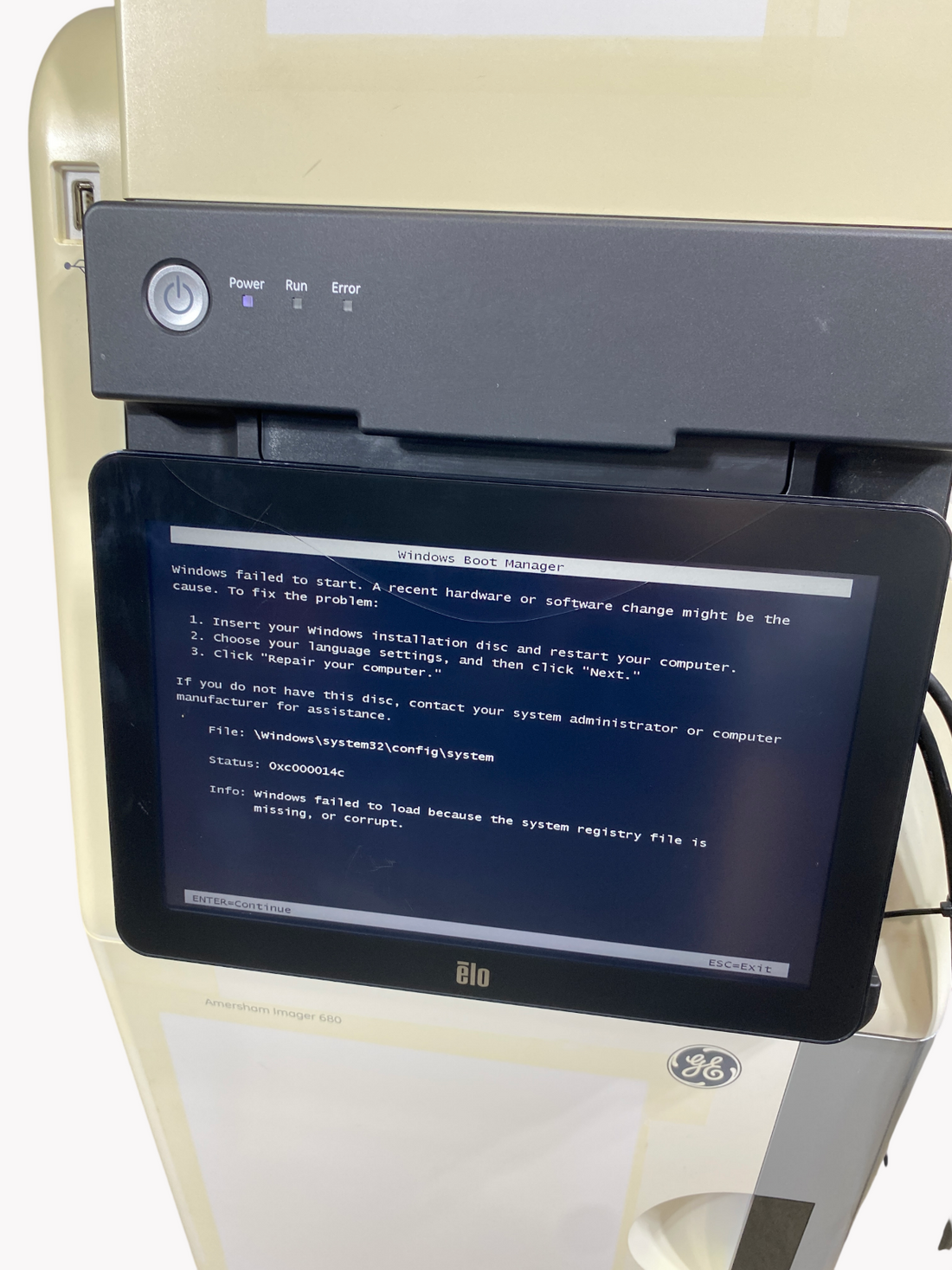 GE Healthcare Amersham Imager 680 Luminescent Image Analyzer