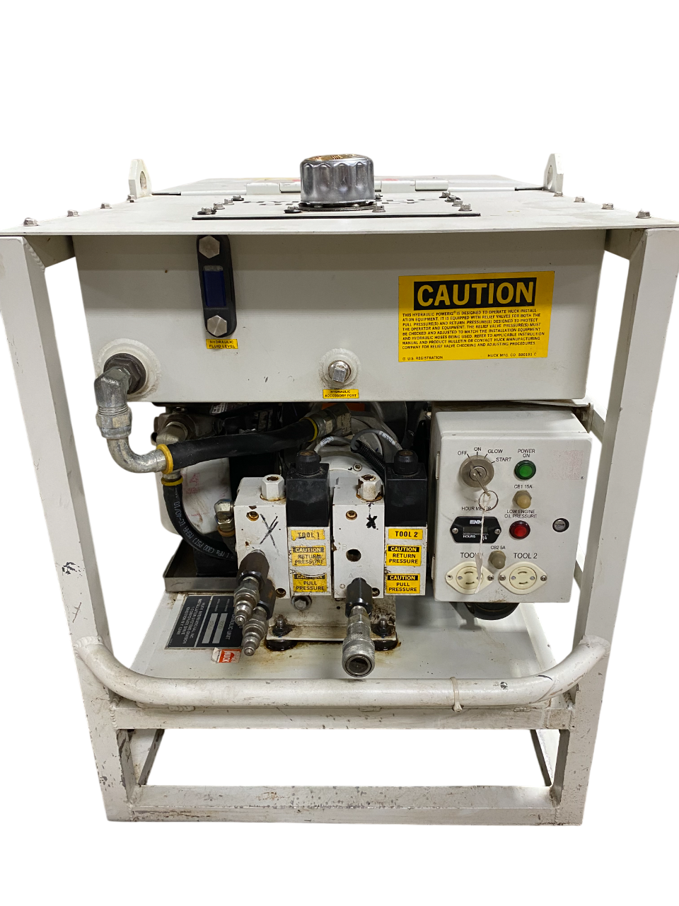 Huck Powerig 920D Diesel Power Rig 2-Tool Capacity Hydraulic Power Unit 360 Hour