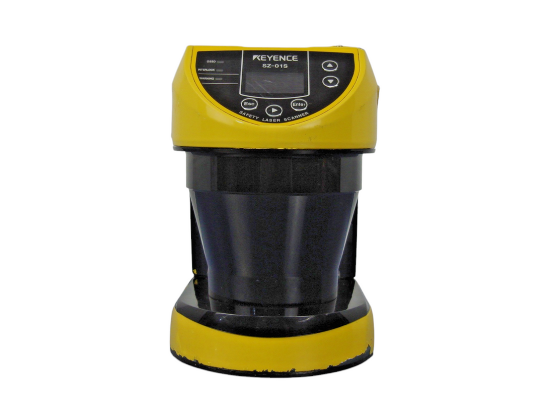 Keyence SZ-01S Class 1 Safety Laser Scanner Sold AS-IS Parts or Repair