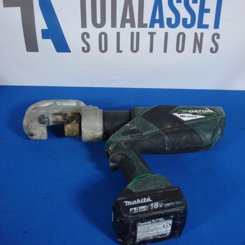 Greenlee Gator EK1240LX 12 Ton Cordless Battery Crimping Tool 18v Lithium Ion