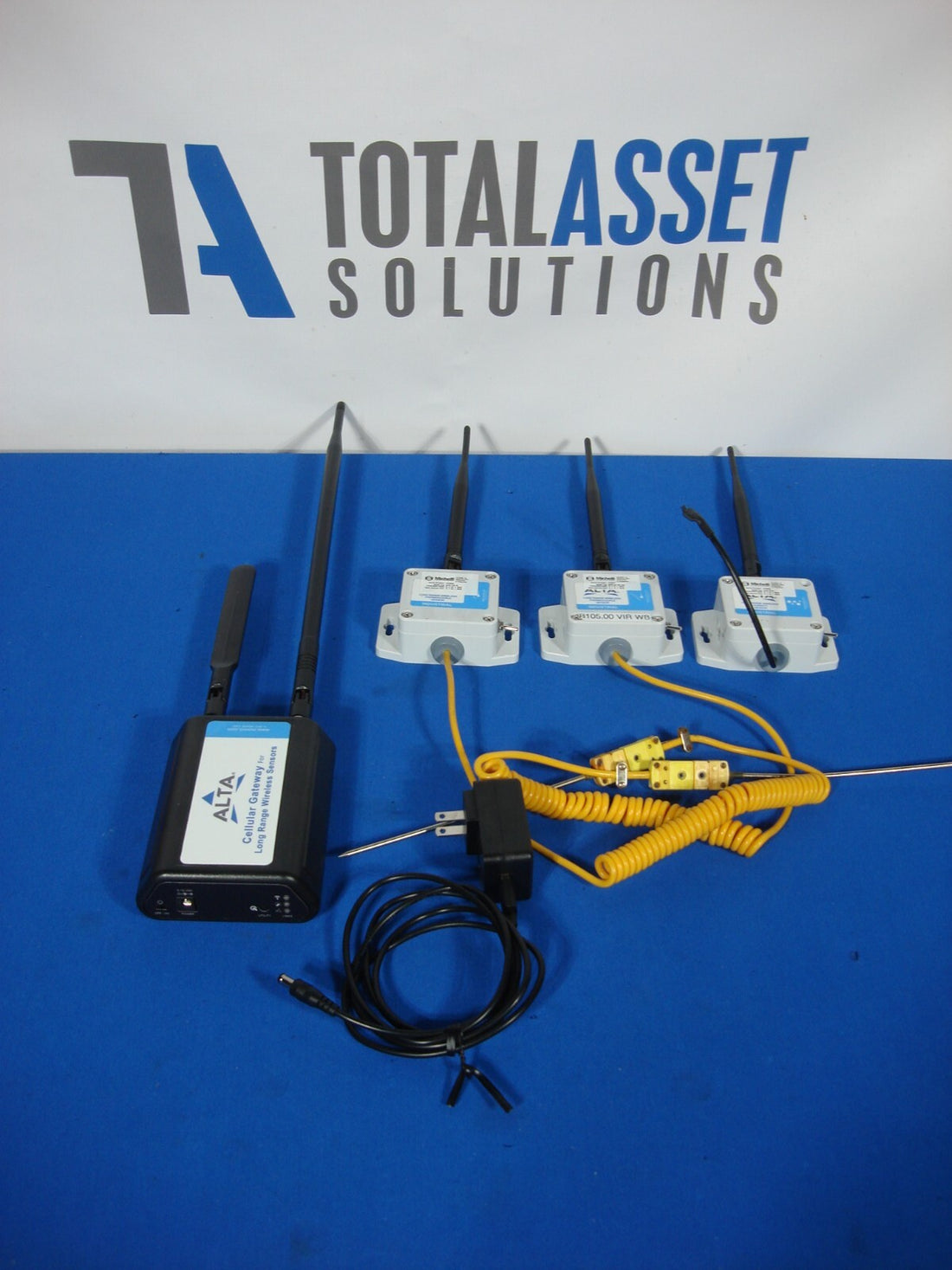 Alta Industrial Cellular Gateway for Wireless Sensor Lot Thermocouple Humidity