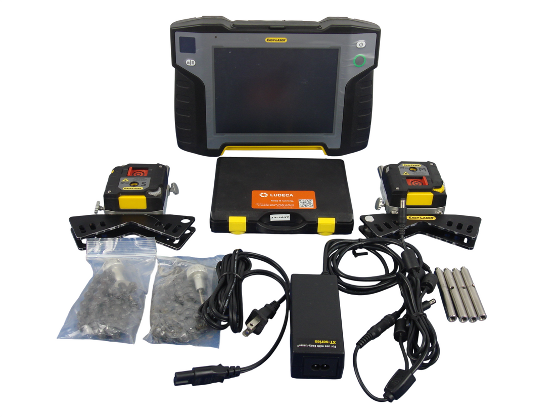 Easy Laser XT660 Shaft Alignment Analyzer System with XT190 Belt Alignment Tool
