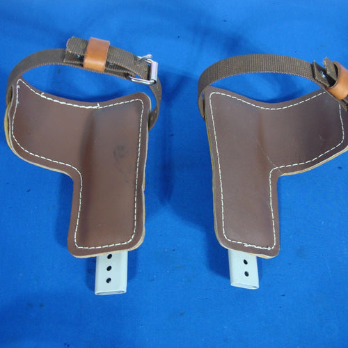 Klein Tree Pole Climbing Spikes Gaffs with 8210 Pads and 87291 Belt Harness