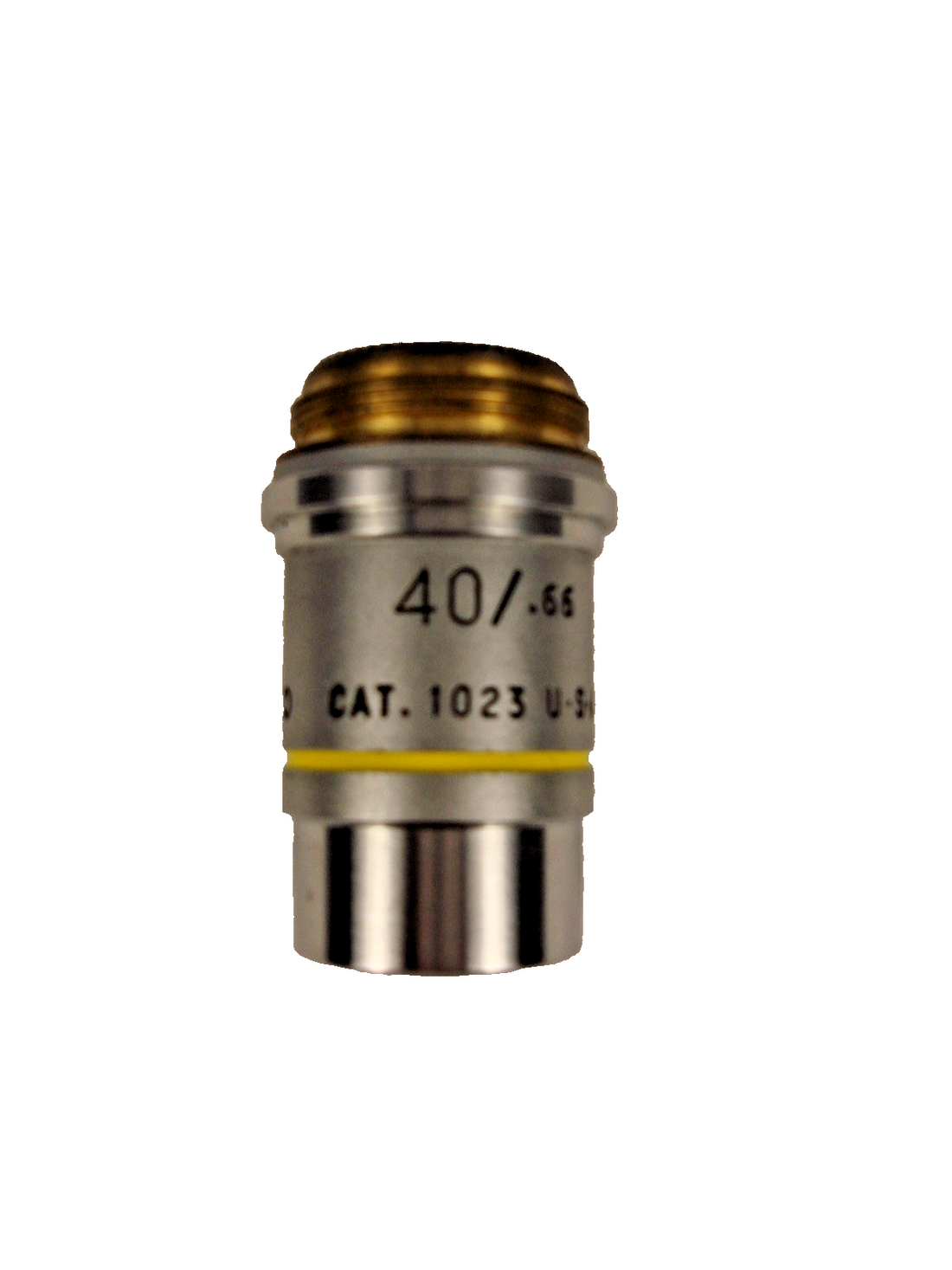 American Optical AO Plan Achro Microscope Objective 40x/ .66 Cat 1023