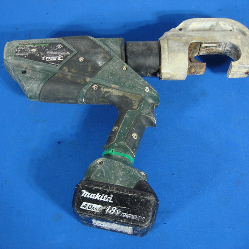 Greenlee Gator EK1240LX 12 Ton Cordless Battery Crimping Tool 18v Lithium Ion
