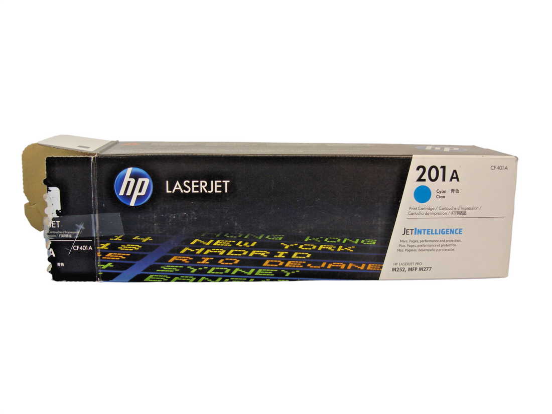 OPENED BOX - Never Used HP LaserJet 201A Cyan CF401A Jet Intelligence