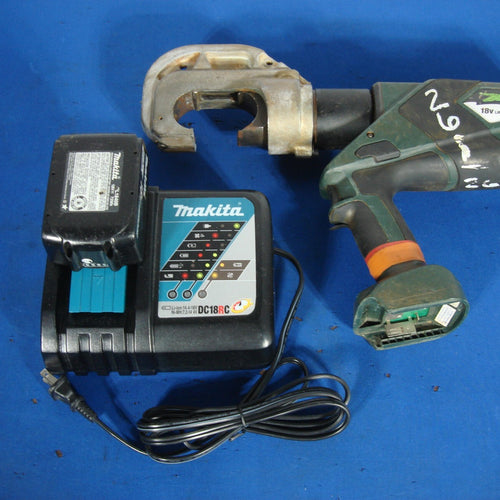Greenlee Gator EK1240LX 12 Ton Cordless Battery Hydraulic Crimper w/ Battery