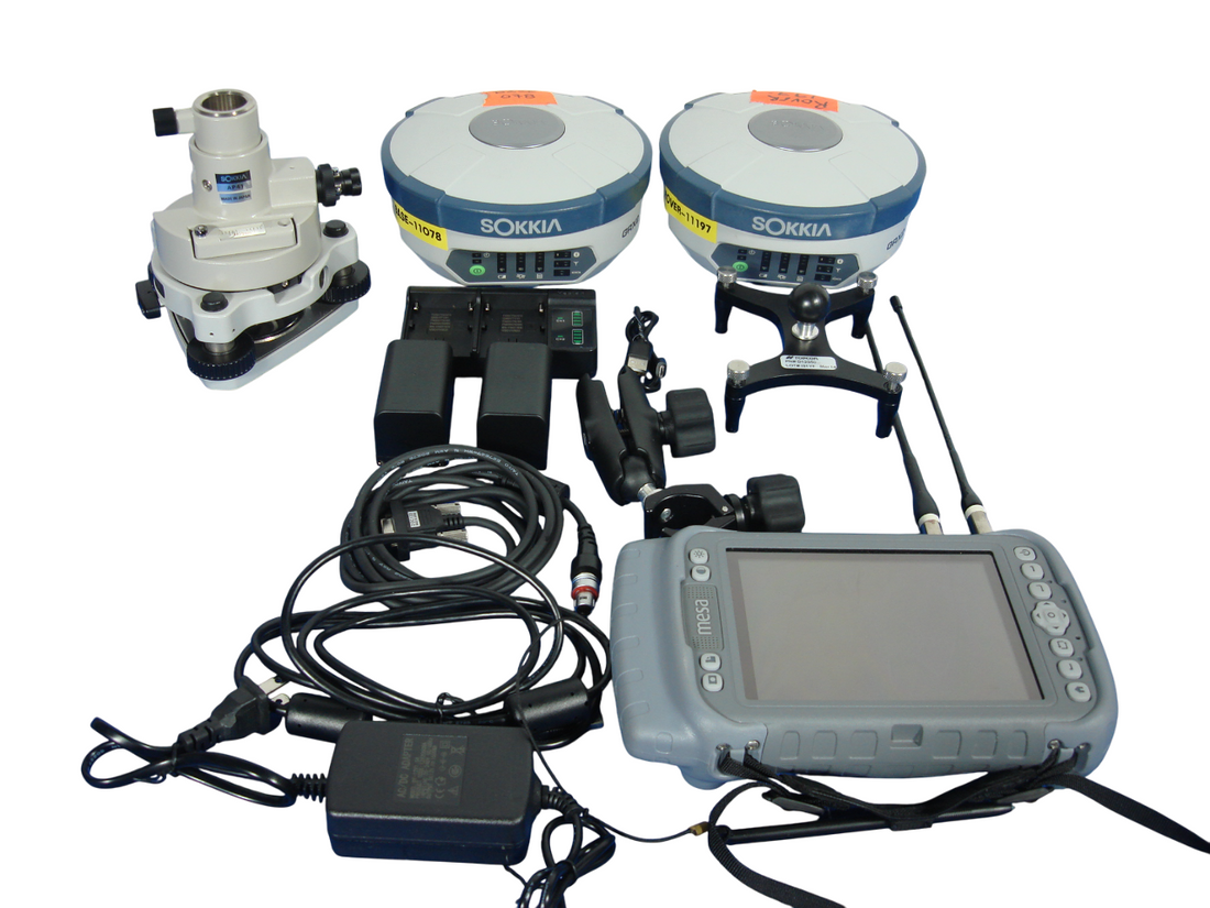 Sokkia GRX2 Digital UHF II GNSS Base and Rover with Mesa MSA Data Collector  2
