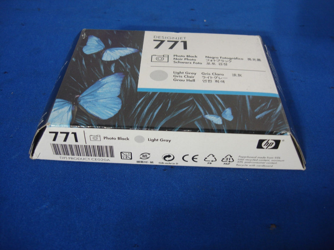OEM HP 771 Printhead CE020A Photo Black and Light Gray 2012