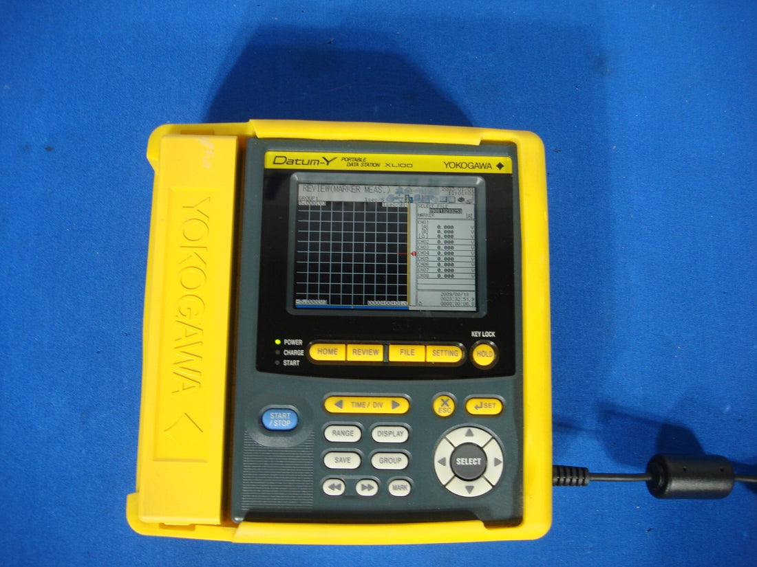 Yokogawa Datum-Y Portable Data Station XL100 Portable Data Logger