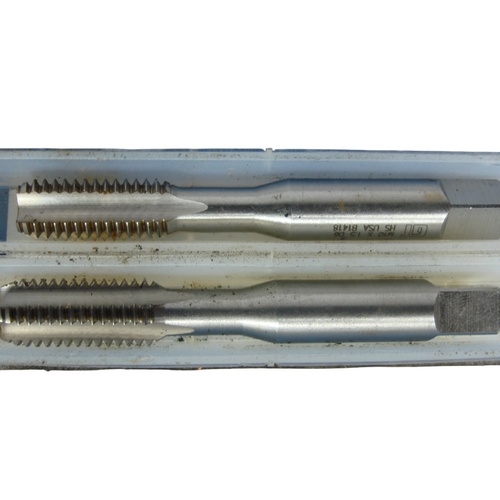 Greenfield Threading 328620  M10 x 1.5 HTGP 2 pc Hand Tap Set D6 4FL ST BOT HSS