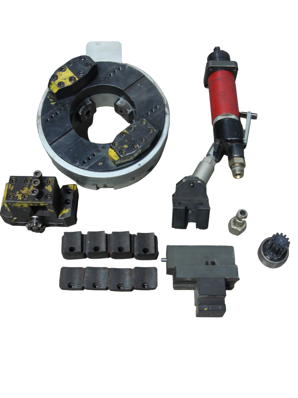 GBC MCA1 4" Pneumatic Clamshell Split Pipe Cold Cutting Beveling Machine 10622