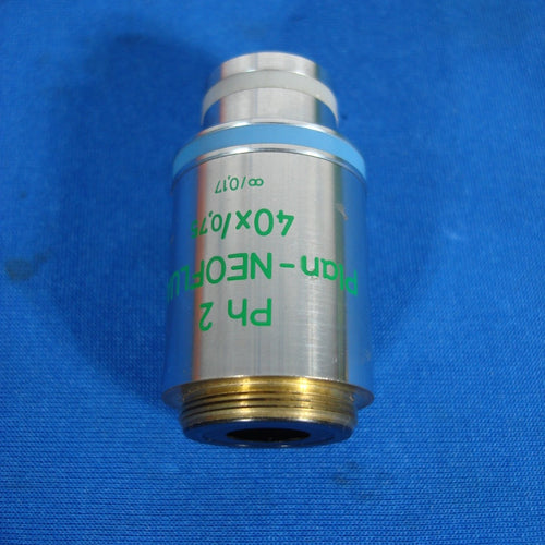 Zeiss Plan - Neofluar 40x / 0,75 ∞/0.17 Ph2 44 03 51 Microscope Objective Lens
