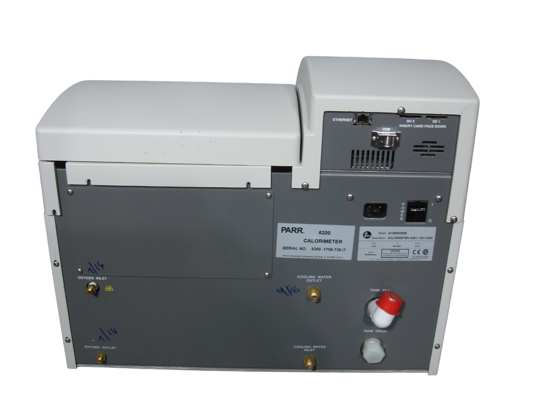 Parr 6200 Isoperibol Oxygen Bomb Calorimeter with 6510 Water Handling System