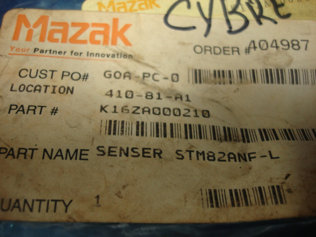 NEW UNUSED MAZAK K16ZA000210 SENSOR STM82ANF-L