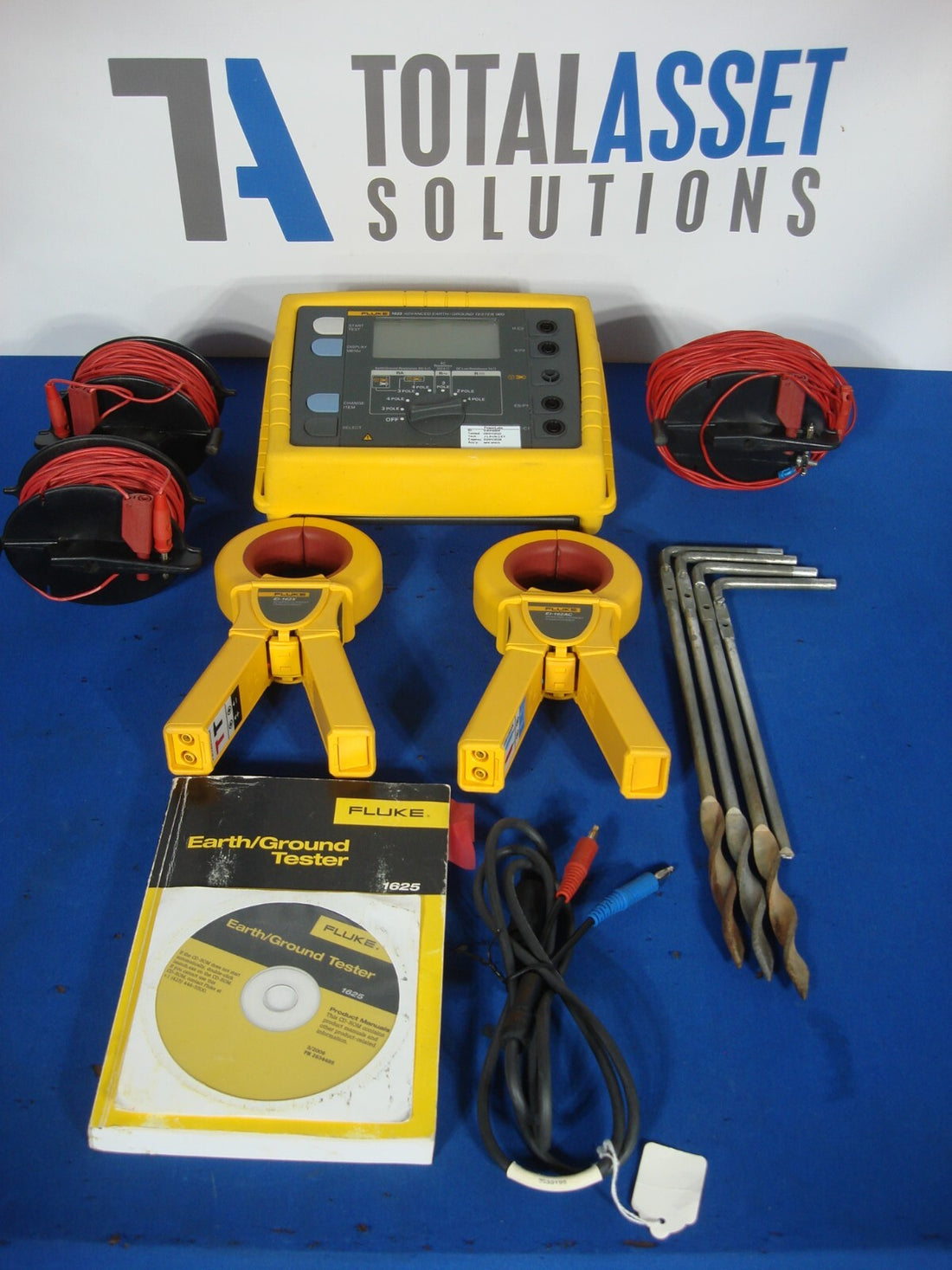Fluke 1625 Advanced Earth Ground Tester GEO EI-162X EI-162AC