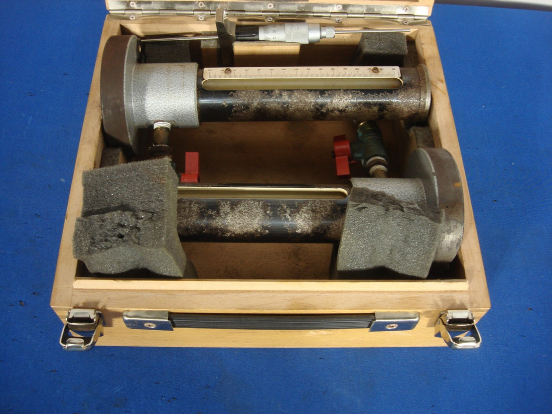 Wyler Communicating Water Level 77 Machine Tool Bubble Level Gauge Rusted