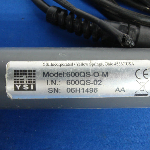YSI 600QS Multi-Parameter Water Quality Monitor 600QS-O-M
