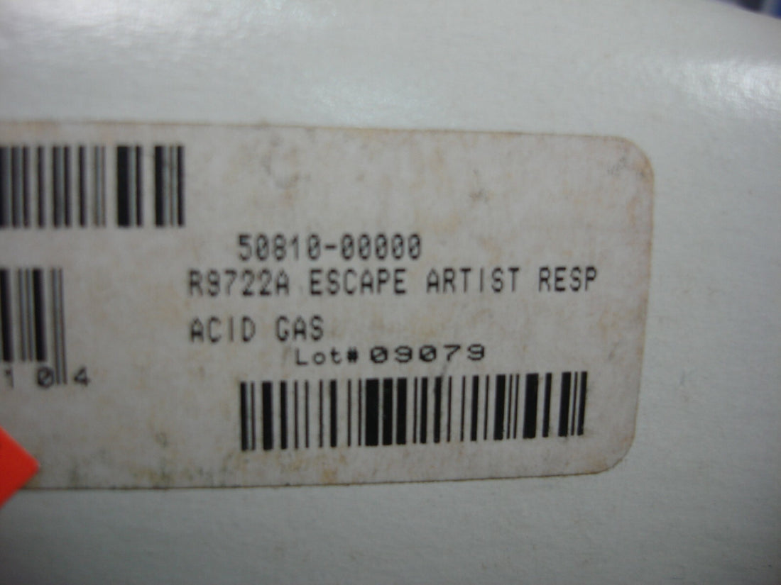 LOT OF 3 NEW AEARO AO SAFETY 50810 ESCAPE ARTIST ACID GAS MOUTH PIECE R9722A