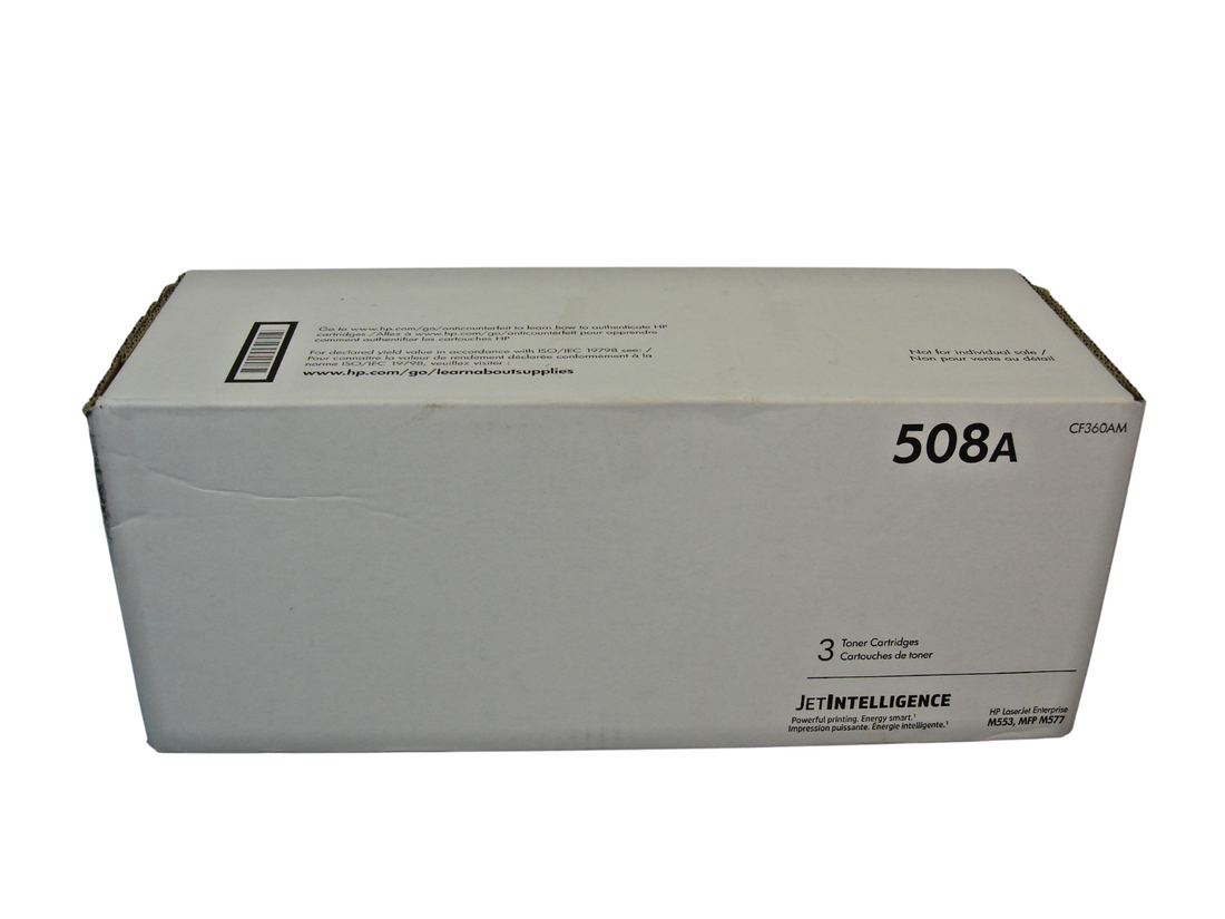 HP LaserJet Toner Cartridge 508A Yellow CF360AM Jet Intelligence