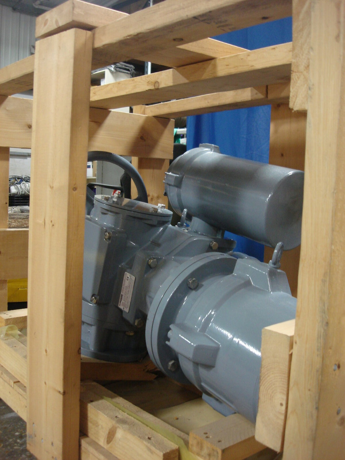 PALADON AMERICAS MTE-071 3 PHASE ELECTRIC VALVE ACTUATOR 578 FT/LB