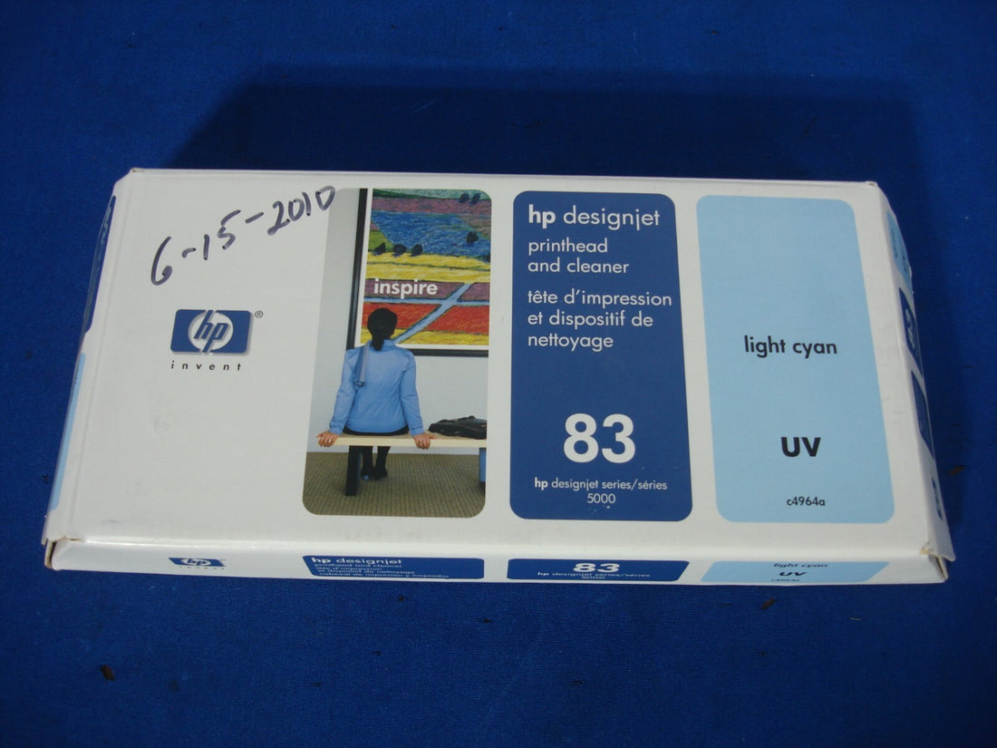 OEM HP 83 Printhead C4964A Light Cyan Designjet 5000 5500 Series 2010