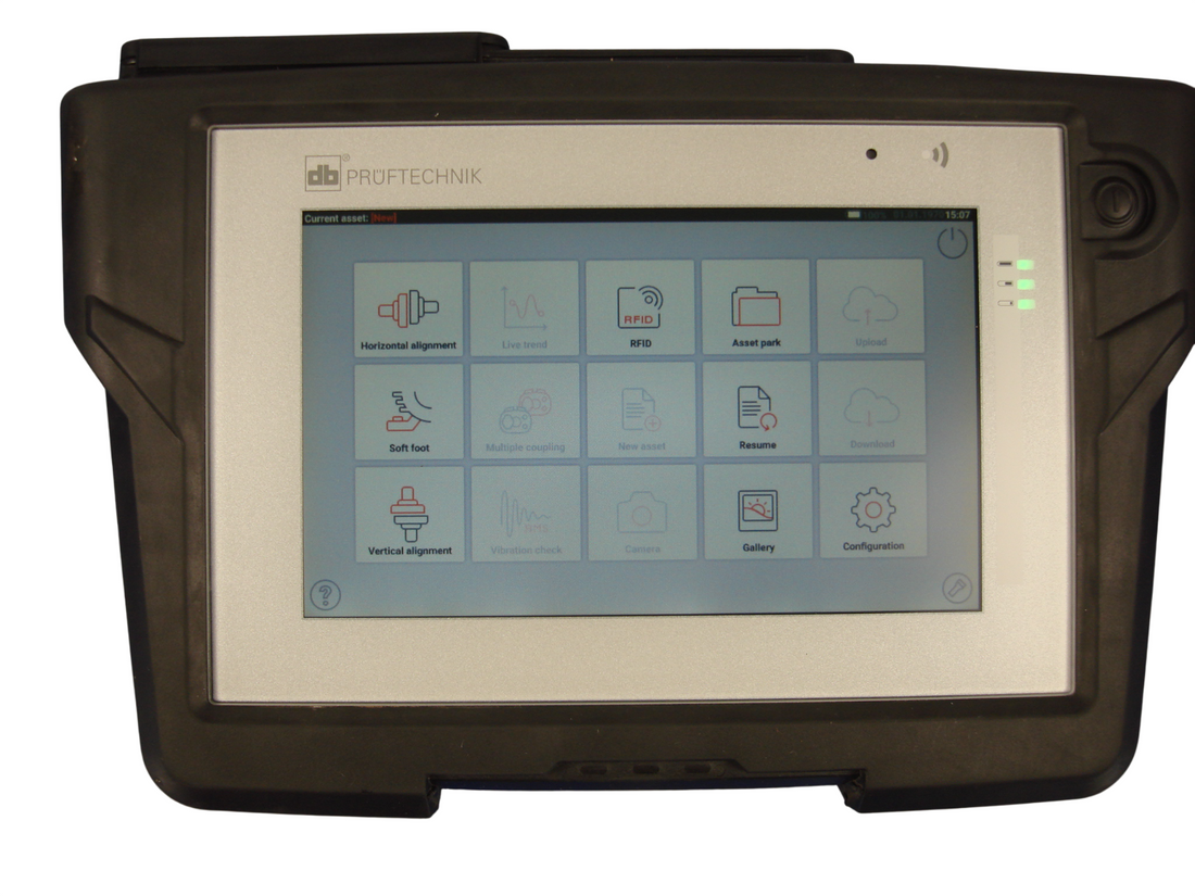 Pruftechnik Optalign Touch Laser Shaft Alignment Analyzer System ALI 50.200 STD