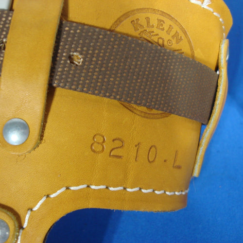 Klein Tree Pole Climbing Spikes Gaffs with 8210 Pads and 87291 Belt Harness