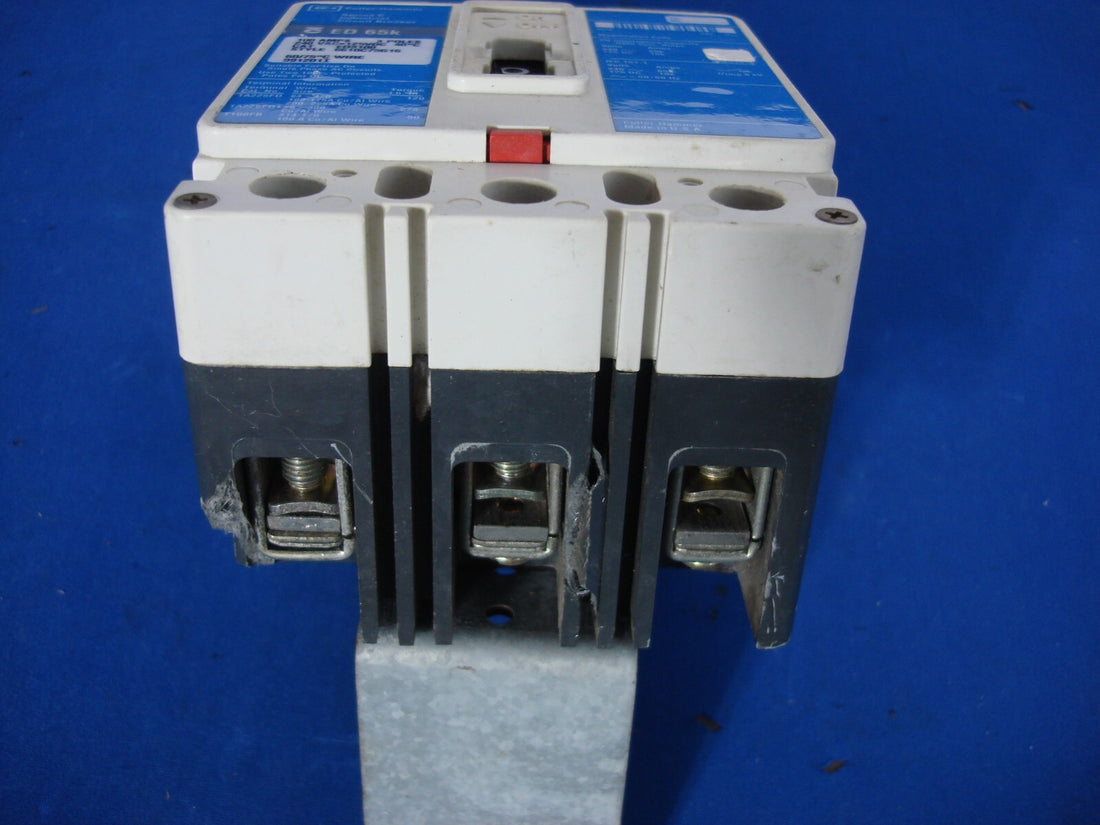 Cutler Hammer ED65k ED3100 6610C75G16 100 Amp 3 Pole Industrial Circuit Breaker
