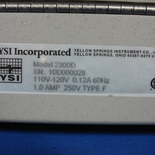 YSI 2300 STAT Plus 2300D Glucose and Lactate Analyzer