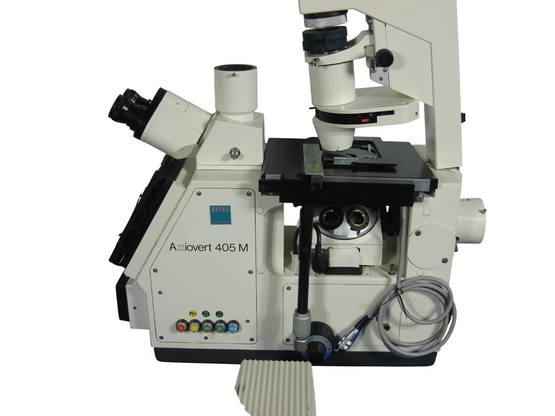 Zeiss Axiovert 405 M Inverted Microscope NO Objectives 405M