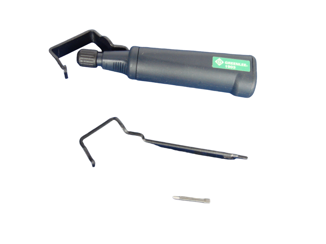 Greenlee 1903 7" 8AWG-1250 KCmil Triple Action Adjustable Cable Stripping Tool