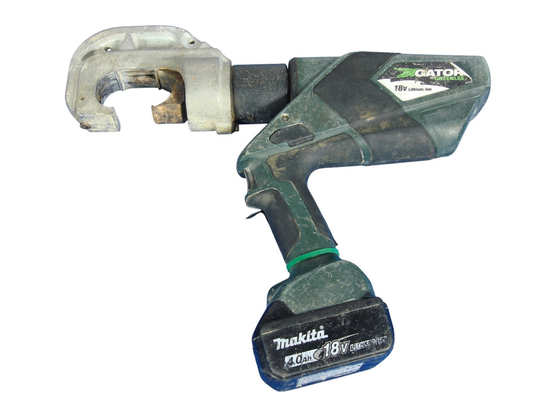 Greenlee Gator EK1240LX 12 Ton Cordless Battery Crimping Tool 18v Lithium Ion
