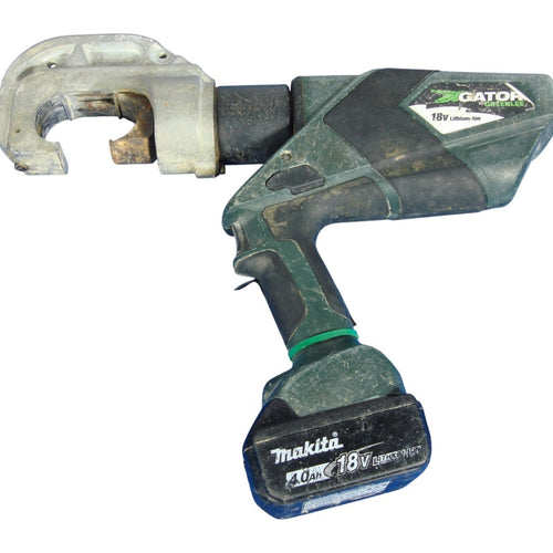 Greenlee Gator EK1240LX 12 Ton Cordless Battery Crimping Tool 18v Lithium Ion