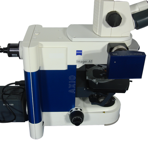 Zeiss Axio Imager A1 Phase Contrast Microscope with Cameras AxioCam MRm and MRc5