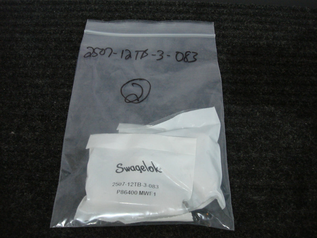 NEW SWAGELOK 2507-12TB-3-083 2507 SUPER DUPLEX 3/4 TUBE BUTT WELD TEE LOT OF 2