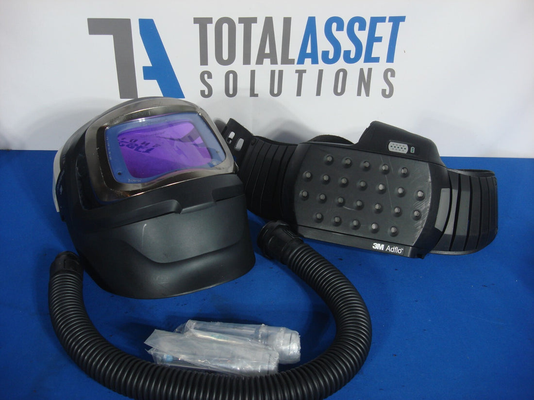 3M Speedglas 9100MP Darkening Welding Helmet w/ Adflo PAPR Unit #2