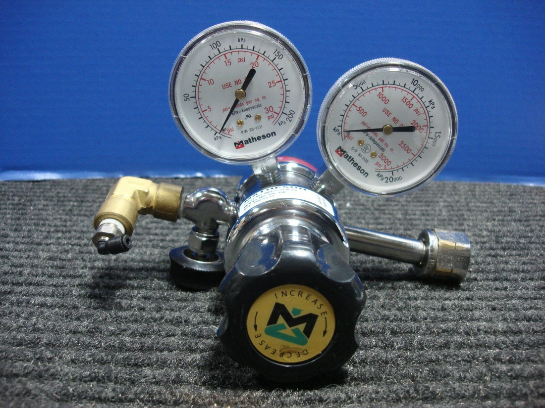 Matheson MREG-5130-XX 81L-350 Dual Stage Regulator 81 Series