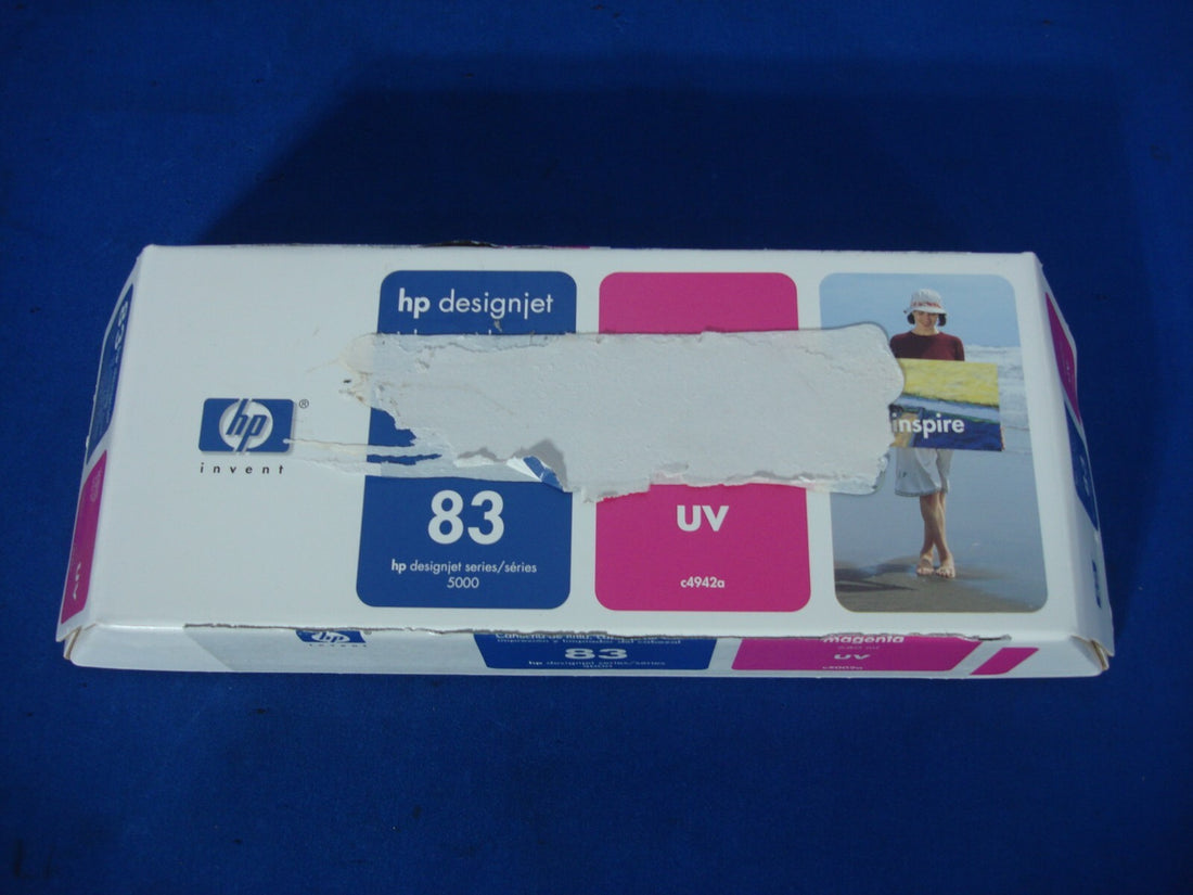 HP 83 UV Ink Cartridge C4942A Magenta 680 ml Designjet 5000 Series 5500