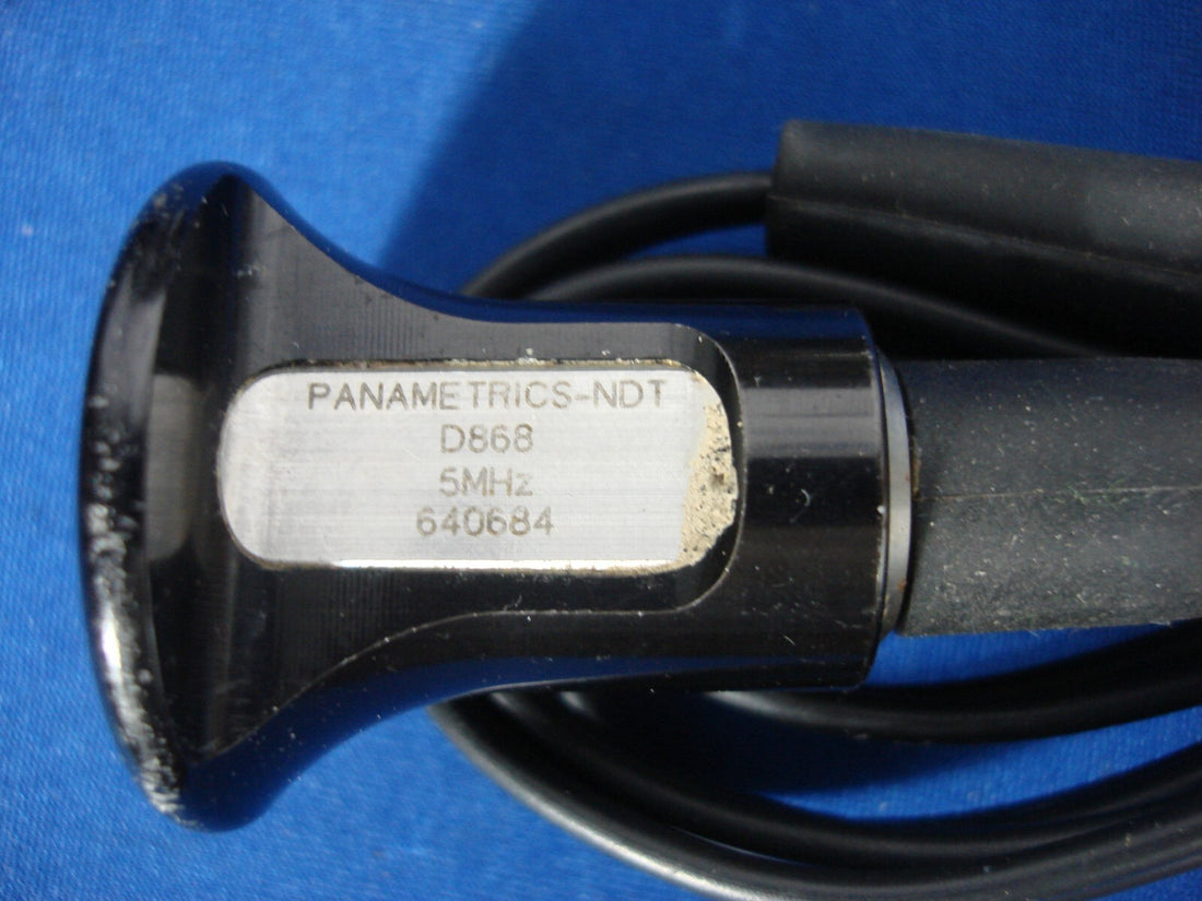 GE TransPort PT878 Ultrasonic Flowmeter D868 5MHz and C-RS-402 Transducer