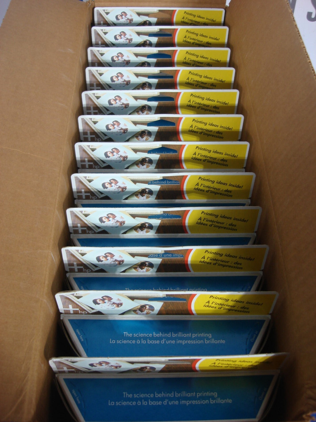 Case Lot of 12 Genuine OEM HP 23 Twin Pack Tri-Color Ink 24 Cartridges C1823T