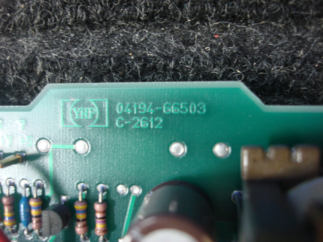 HP 4195A NETWORK SPECTRUM ANALYZER BOARD YHP 04194-66503 C-2612