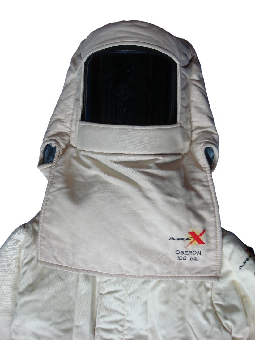 Oberon Arc X 100 Cal Flash Suit Hood Large Coat Medium Bib and Bag Set #7