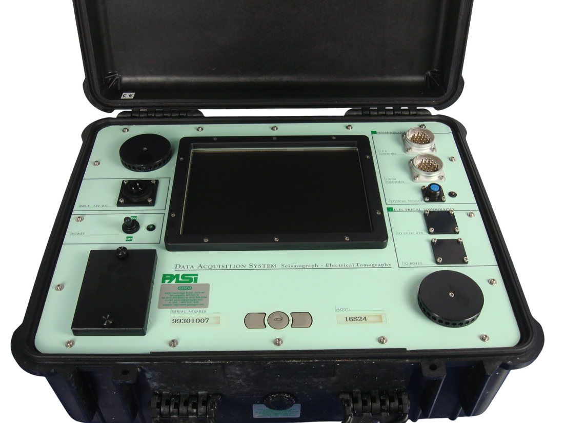 PASI Gisco Data Acquisition System Seismograph Electrical Tomography Model 16S24