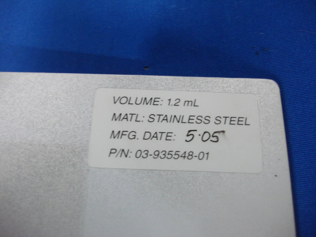 VARIAN PROSTAR 03-935548-01 1.2ML VALVE
