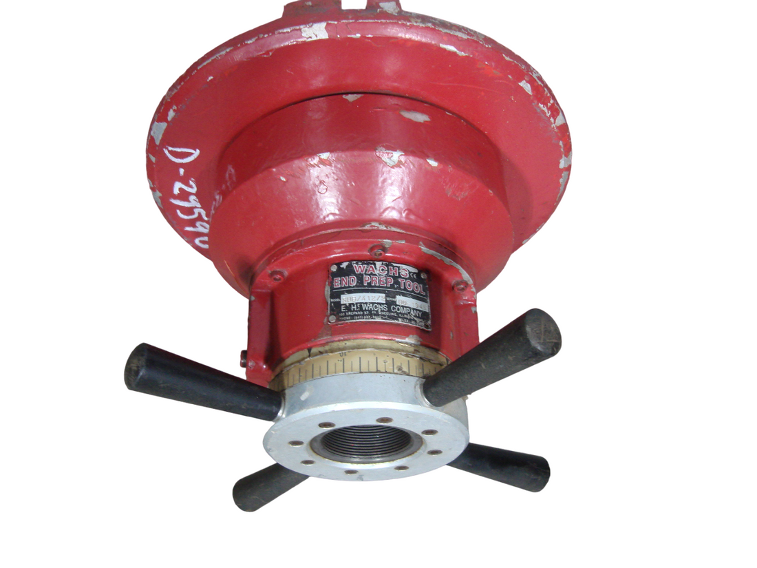 Wachs SpeedPrep SDB 412/2 Small Diameter Pipe Beveler End Prep Tool 4" - 12"