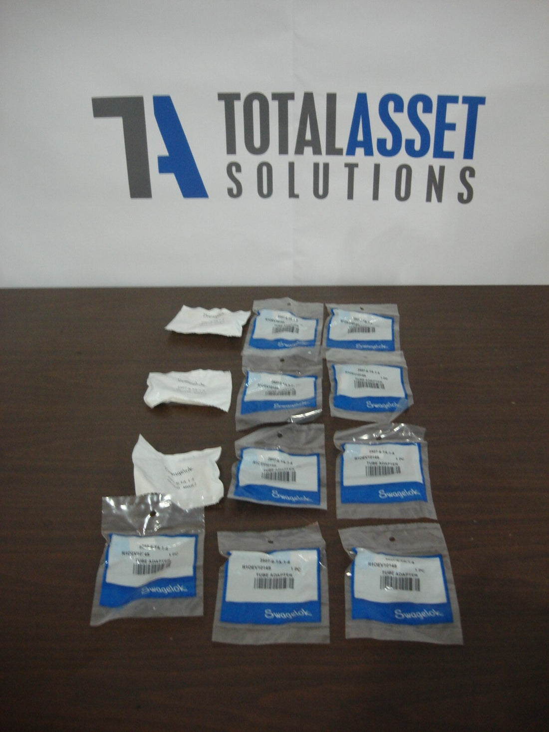 Swagelok 2507-6-TA-1-4 2507 Super Duplex Tubing Adapter Lot of 12